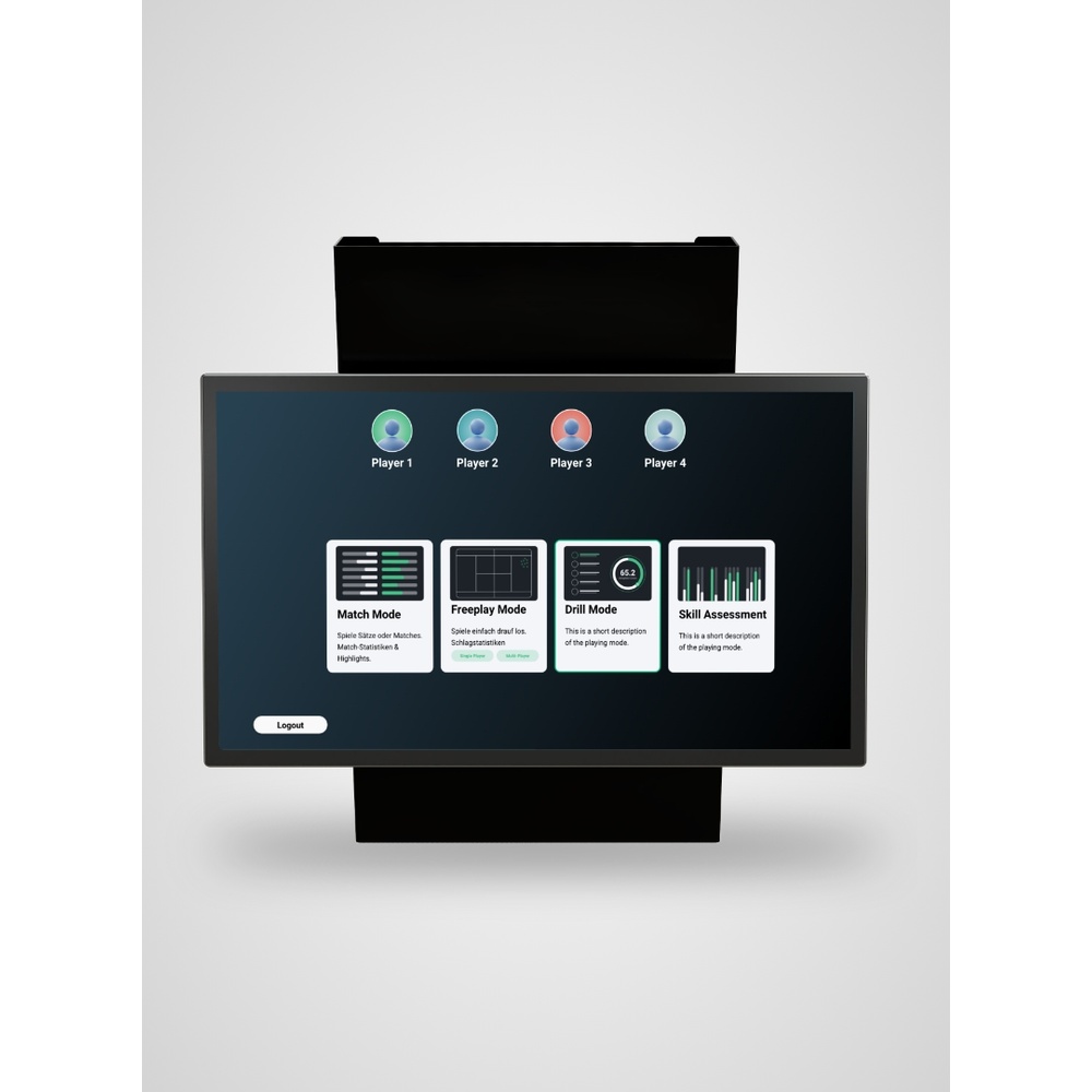 Wingfield Court Screen Interactive Player Terminal (Post / Wall Mount)