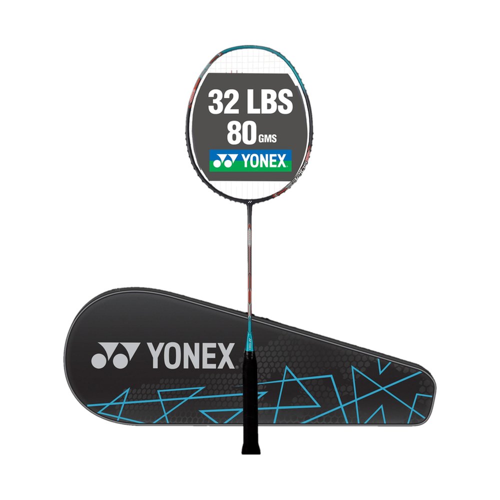 Yonex Astrox Attack 9 Badminton Racket – Turquoise Green (Strung)